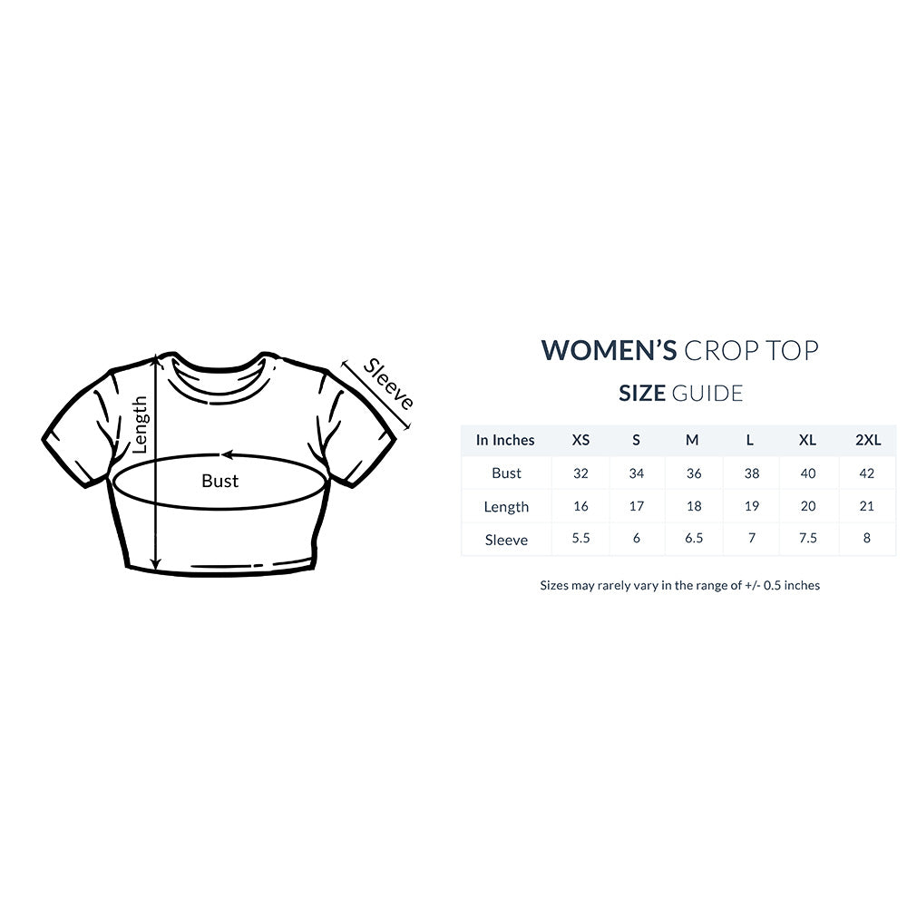Coffee Theme Croptop T-Shirt - TEENATE