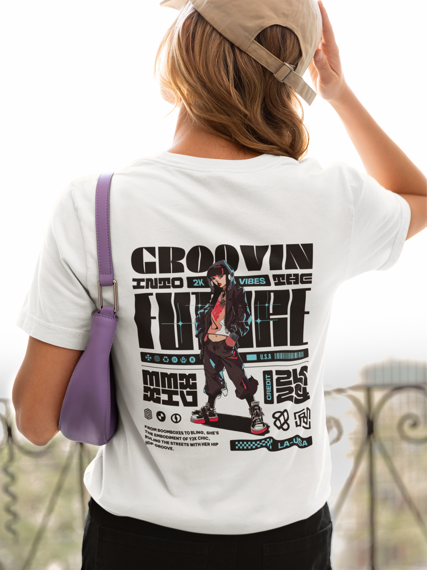Future Powerhouse β White Round Neck T-Shirt