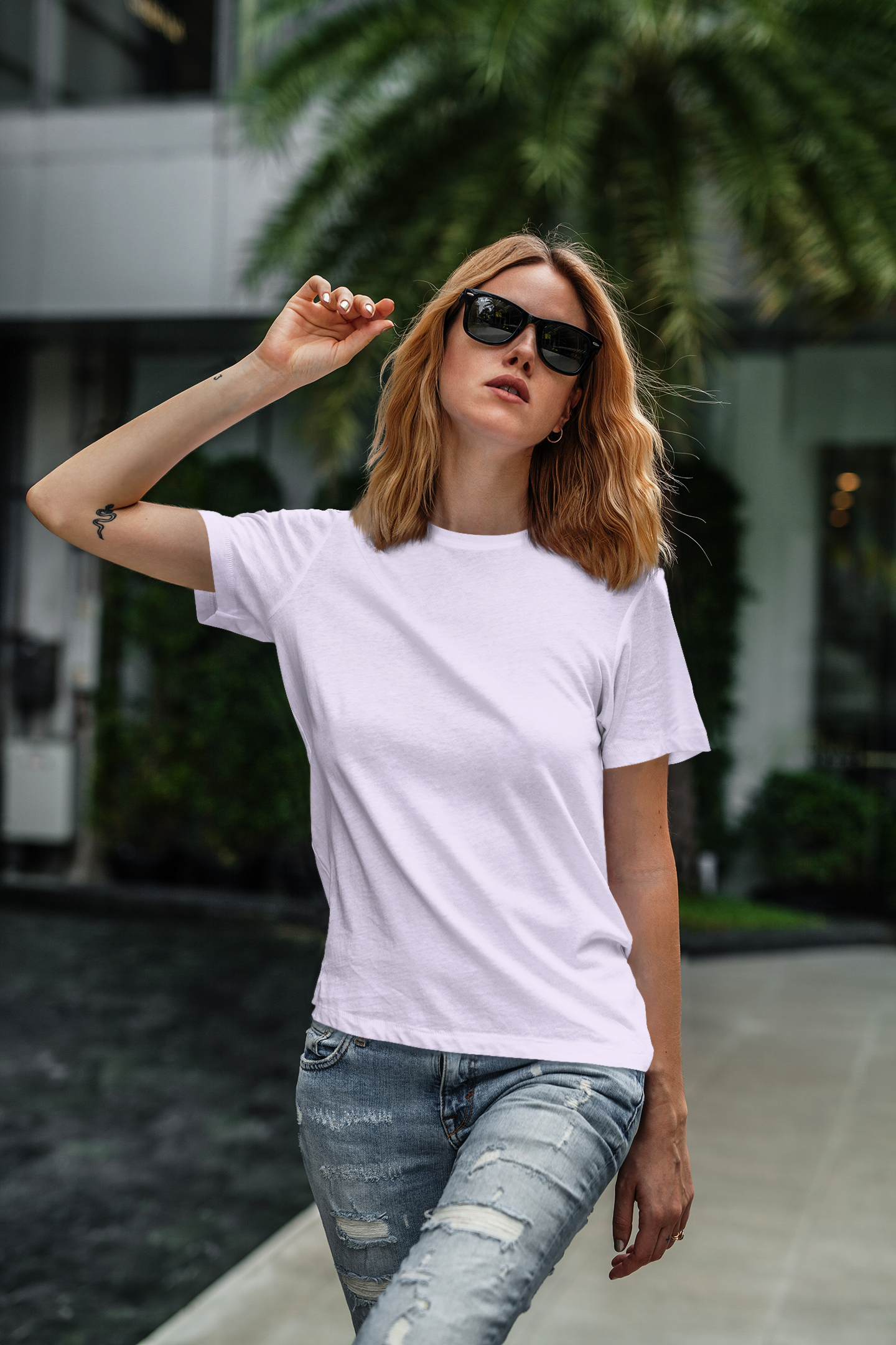 Lilac Calm – Lavender Tee for Women
