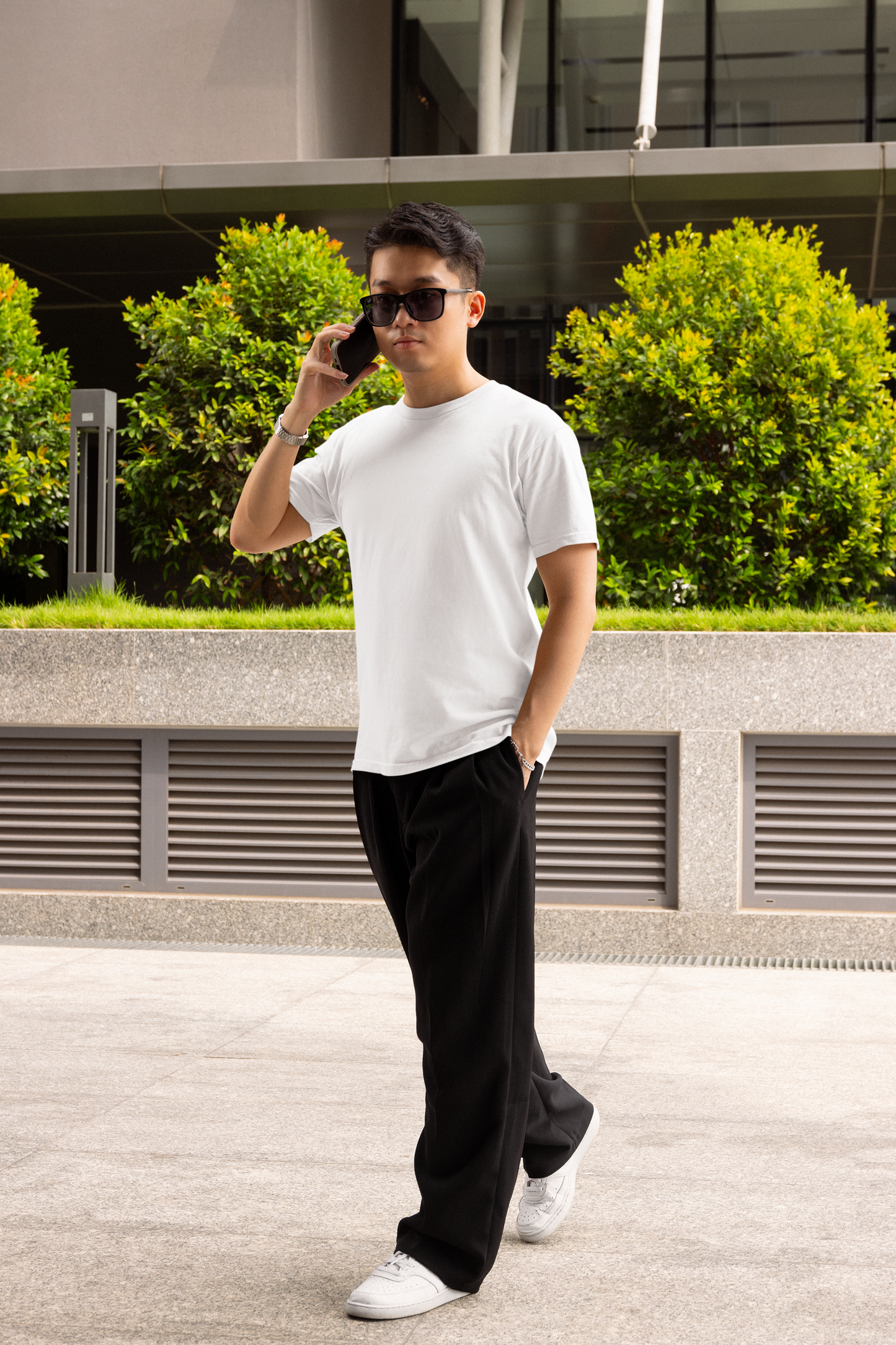 Essential White – Regular Fit Tee for Men