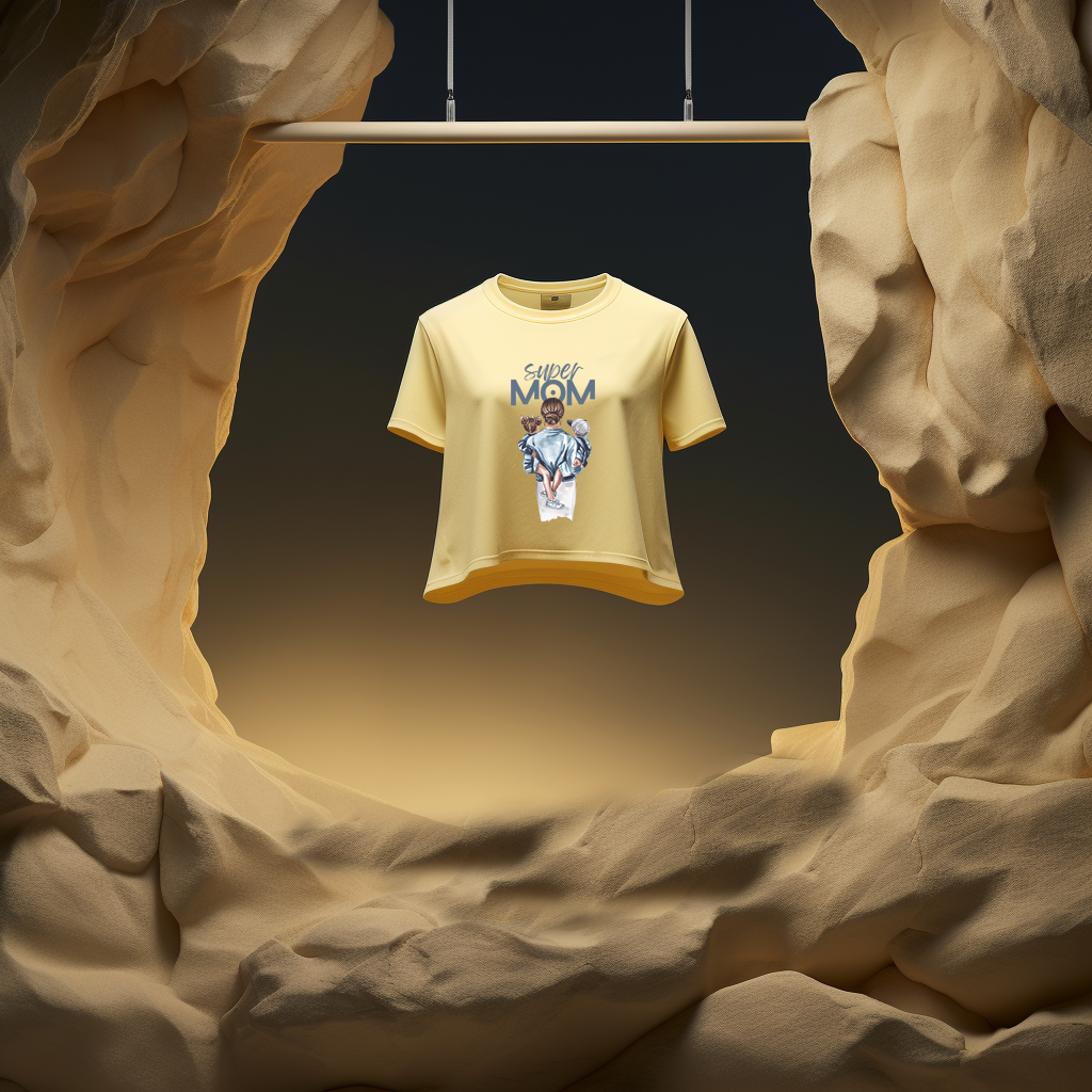 Super Mom Theme Croptop - TEENATE