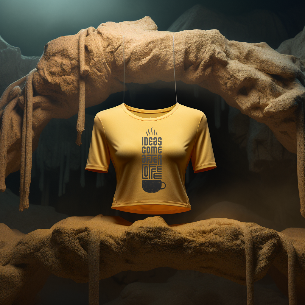 Coffee Theme Croptop T-Shirt - TEENATE