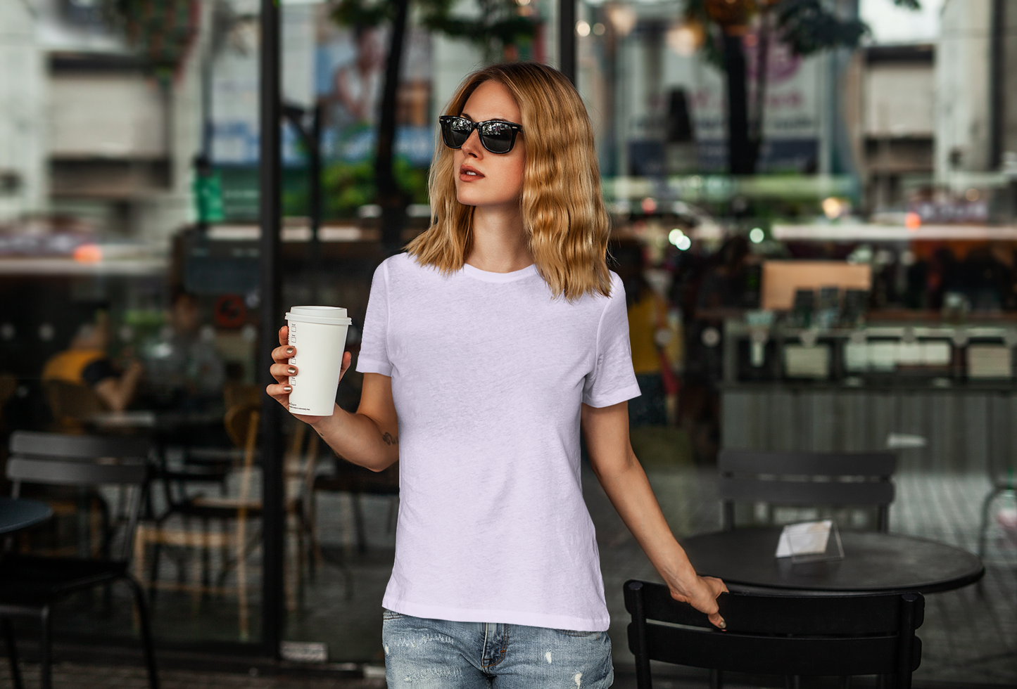 Lilac Calm – Lavender Tee for Women