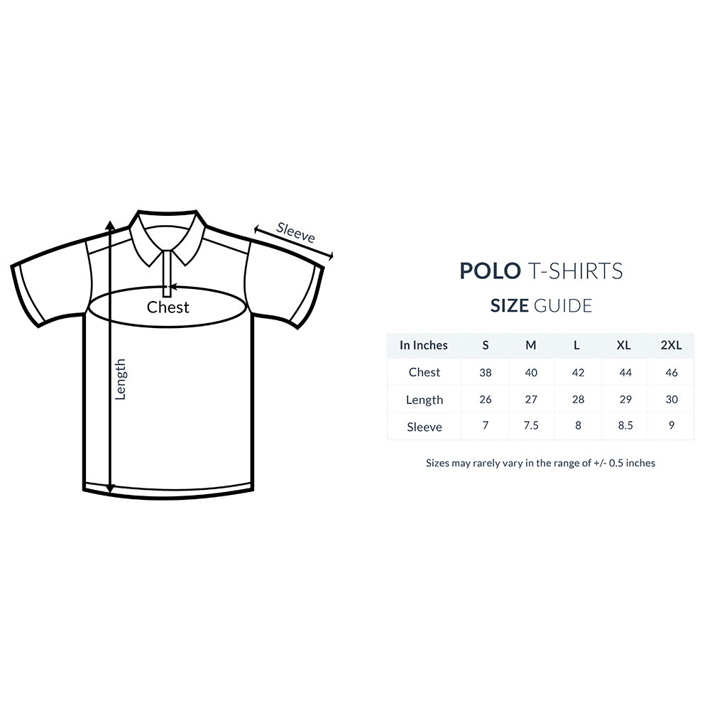 Men's MelangeGrey Polo T-Shirt with Ultra Comfort