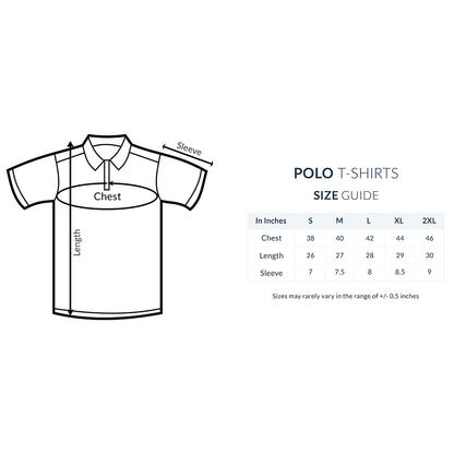 Men's MelangeGrey Polo T-Shirt with Ultra Comfort