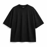 Black Oversized Tshirt — The Sealed Transmission Edition from Teenate view 4