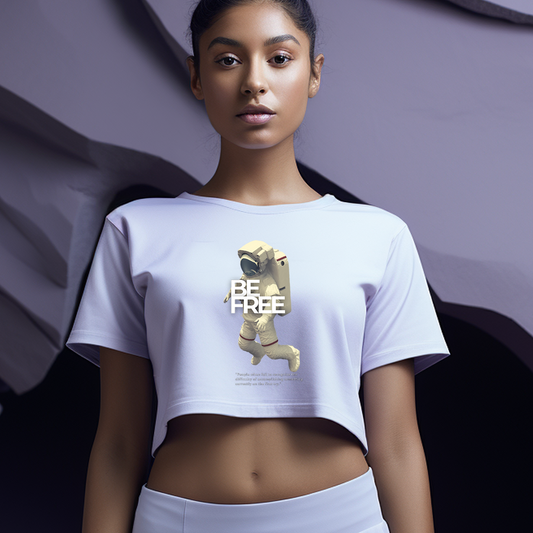 Iris Lavendar Printed T-Shirt - TEENATE
