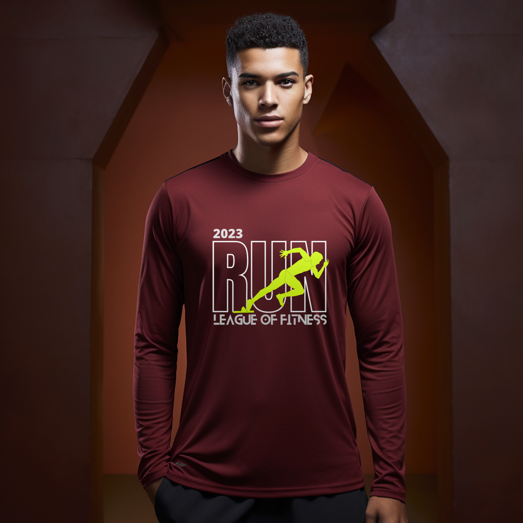 Maroon Printed T-Shirt for Men